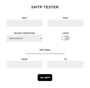 Dabad SMTP Tester