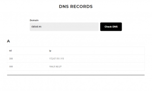 Dabad DNS Records