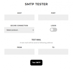 Dabad SMTP Tester